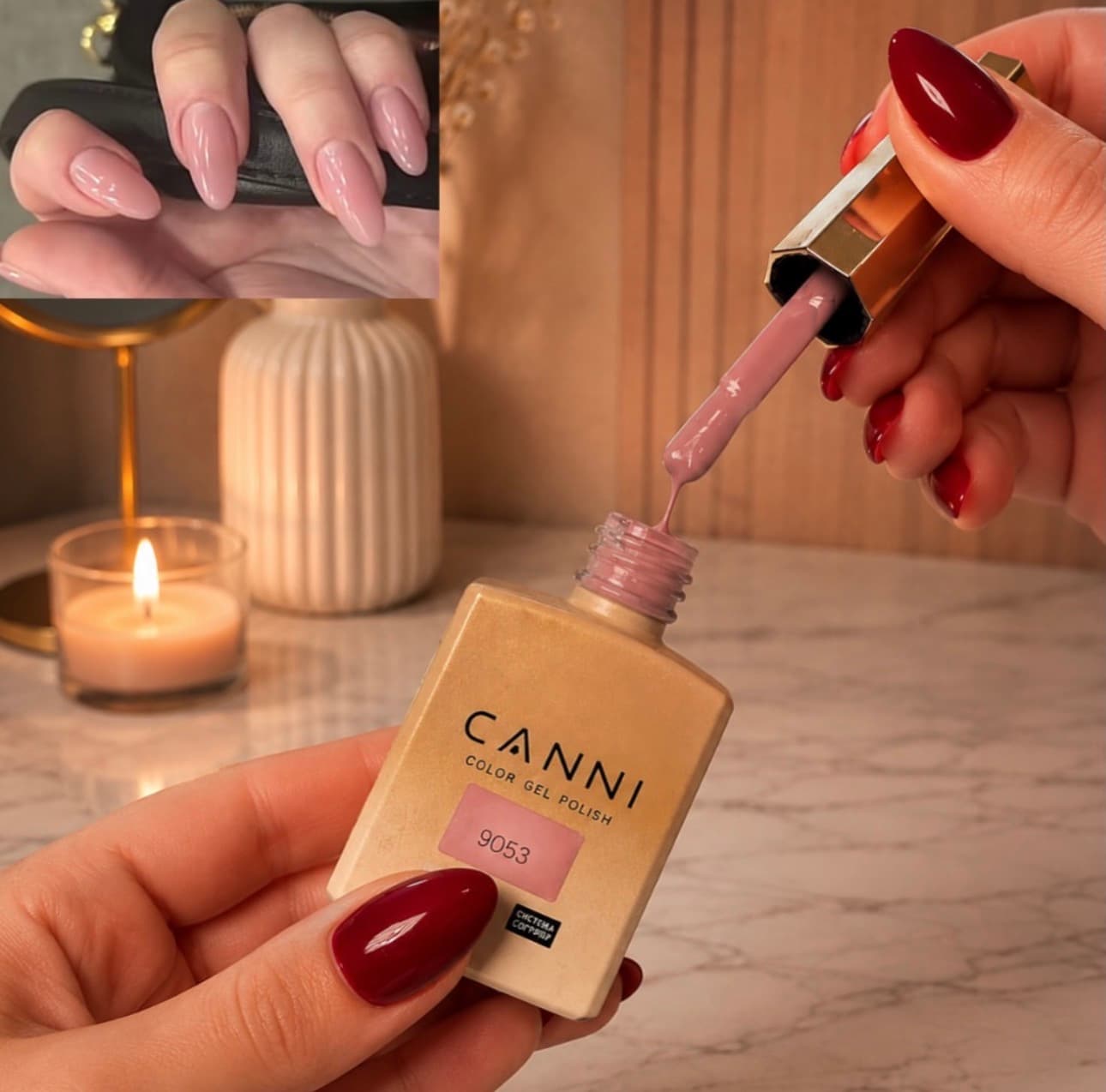 Vernis Semi-Permanent CANNI 9ml – N°9053
