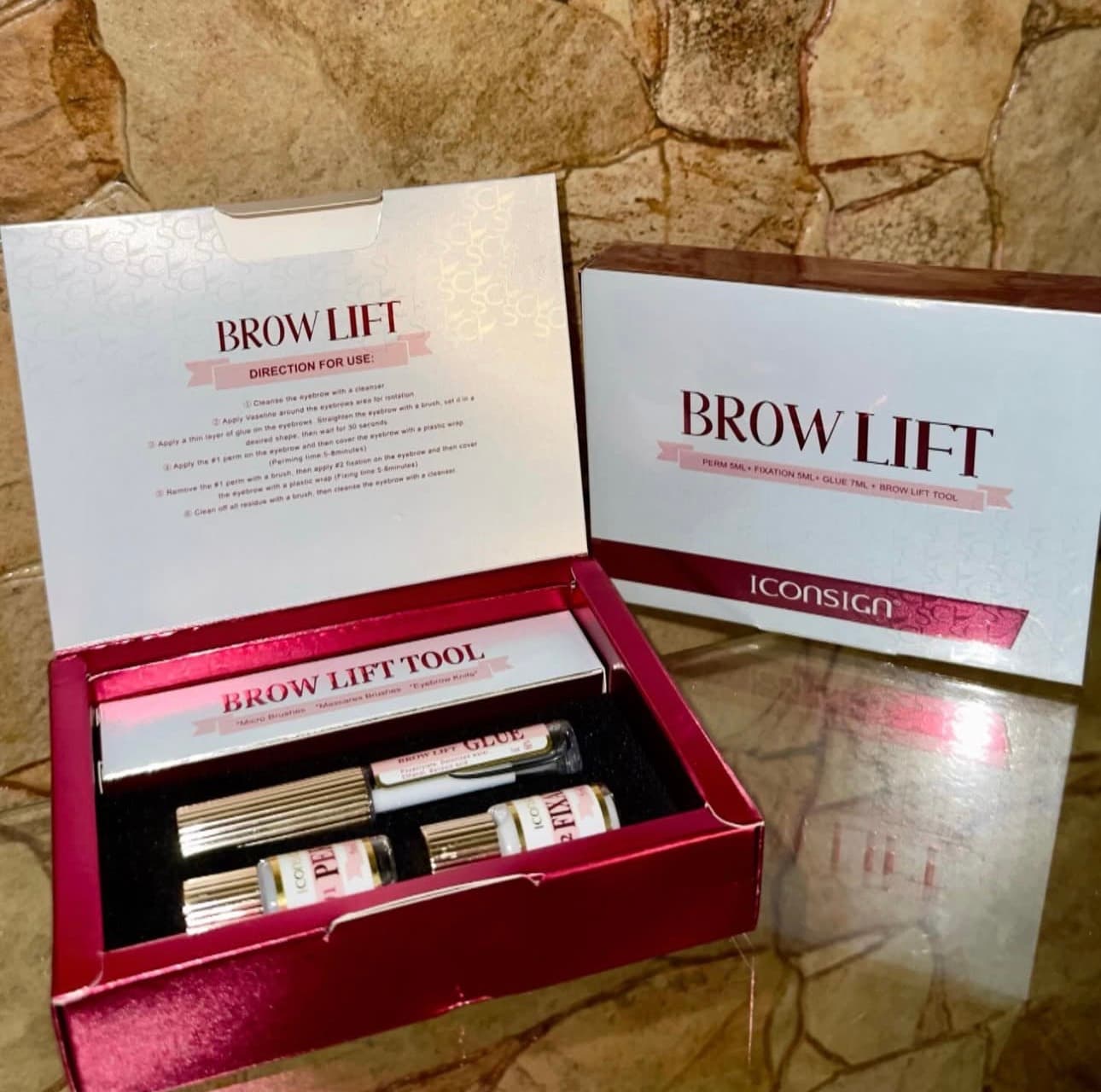 Kit Brow Lift / Brow Lamination ICONSIGN – Structuration des Sourcils