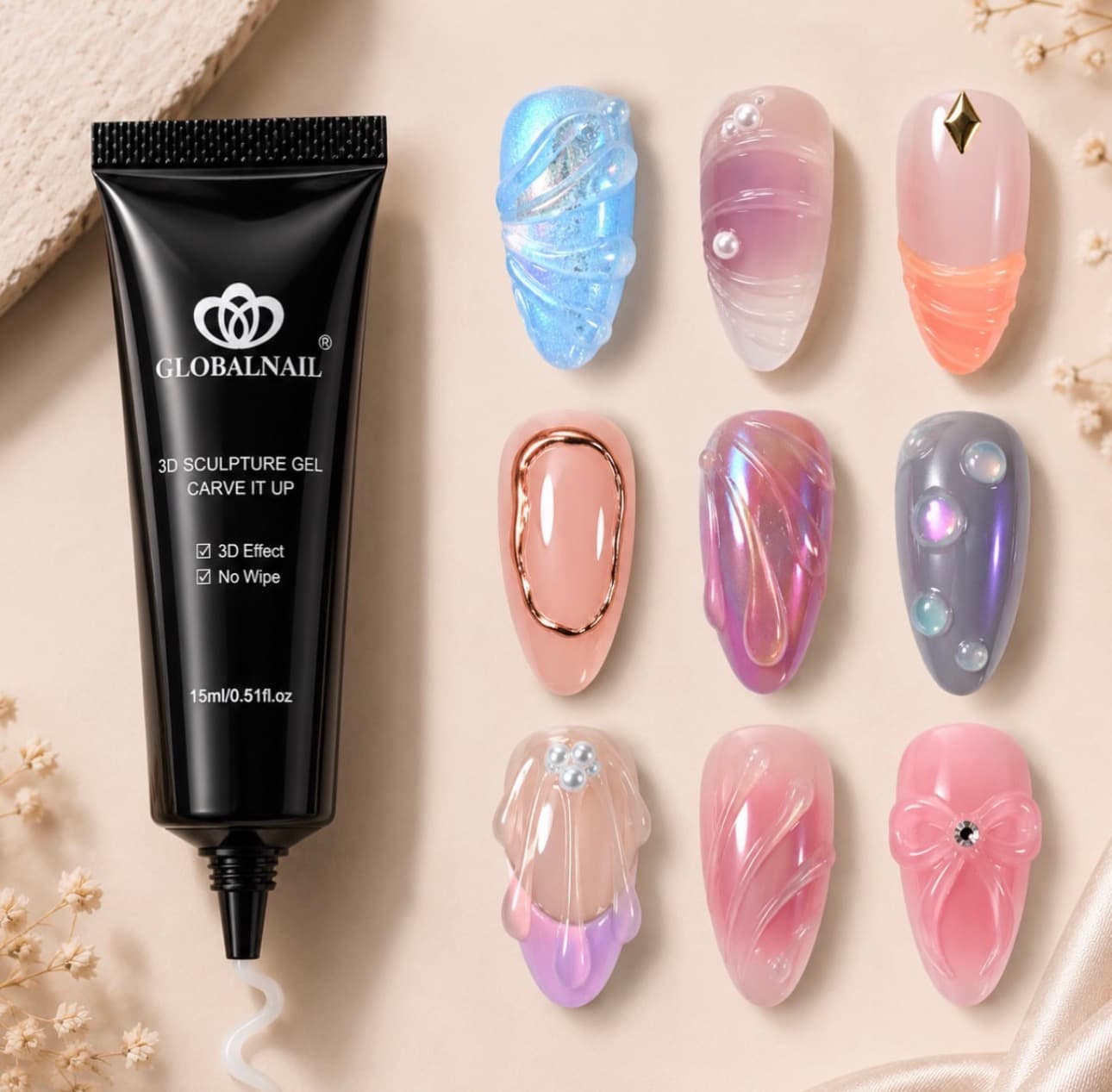 Gel de Sculpture 3D Tube – Globalnail