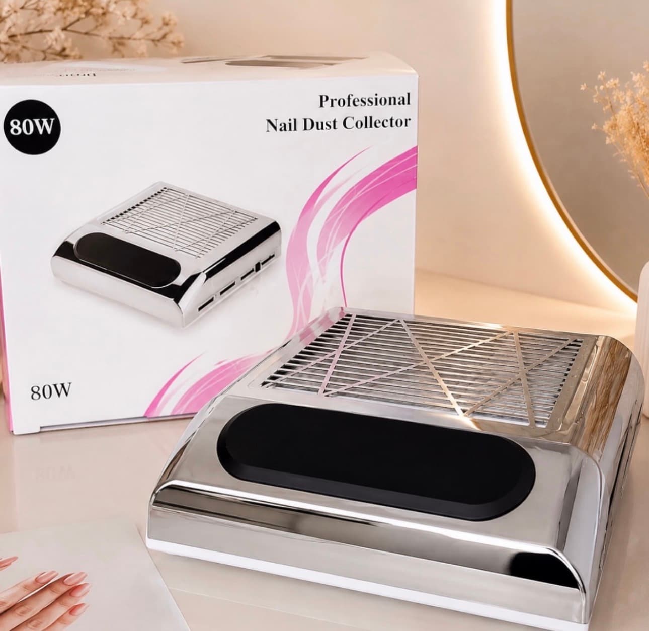 Aspirateur de Table Professionnel pour Ongles (Nail Dust Collector) – 80W