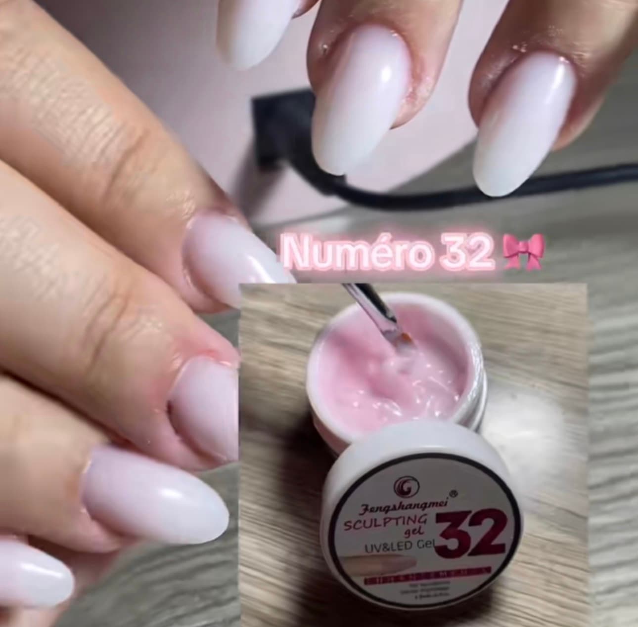 Gel de Construction UV/LED 32 Yungahangmei (15 ml) – Sculpting Gel (Gelly / Hard Gel de Construction & Rallongement)