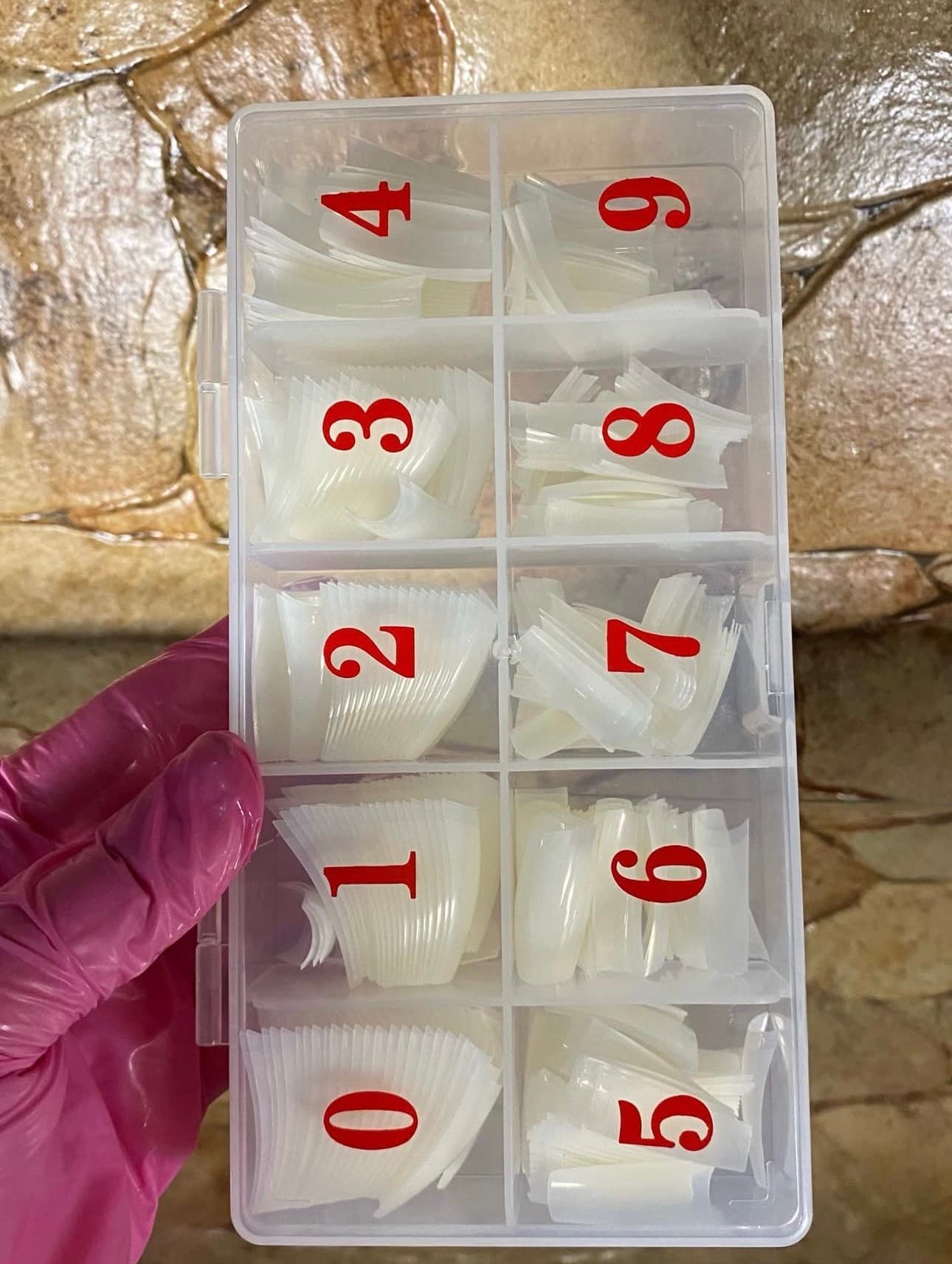 Boîte de capsules gel