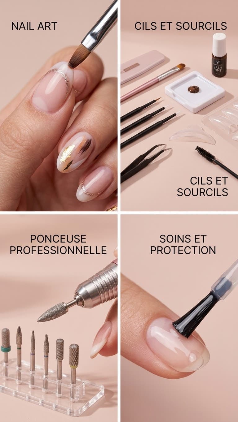 Matériel professionnel d'onglerie et soins des ongles Nilash Esthetique